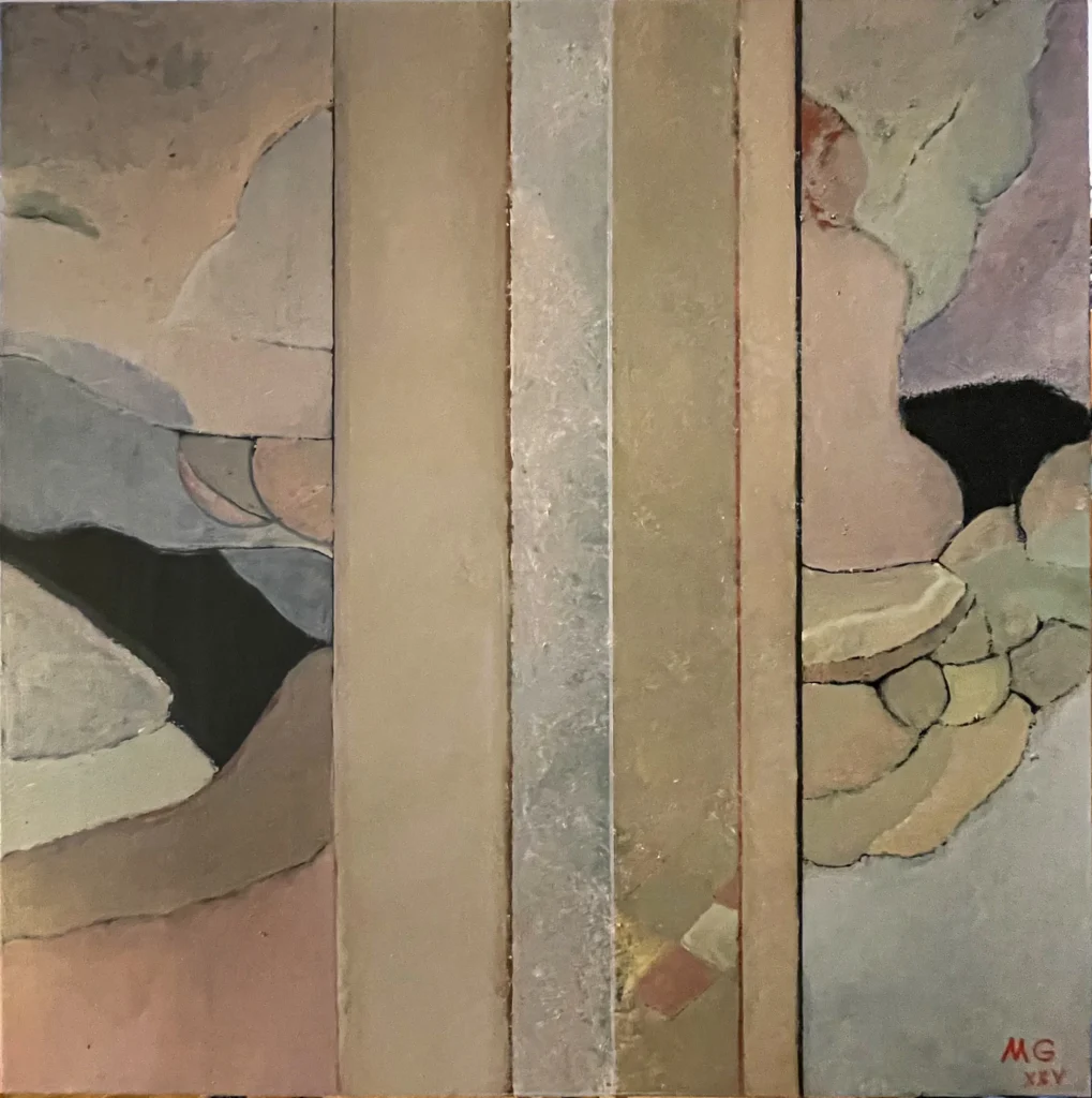 La mare vue de la porte fenetre du bureau