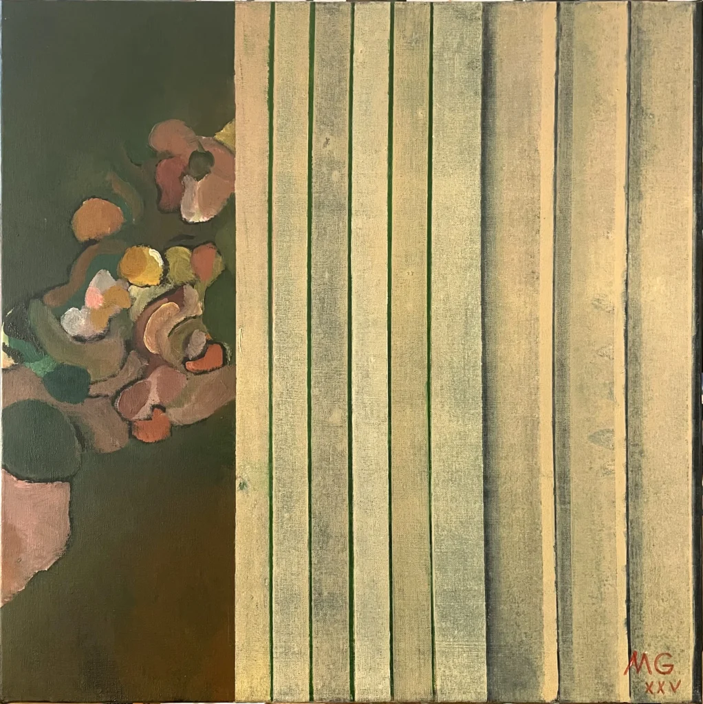 La mare vue de la porte fenetre du bureau